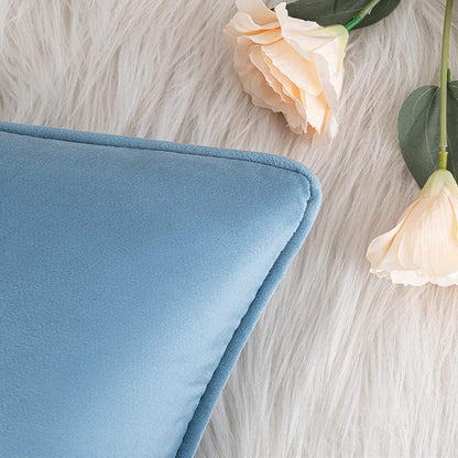 Set of 2 Cushions with Velvet Covers Included - 45x45 cm