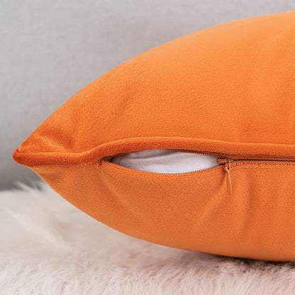 Set of 2 Cushions with Velvet Covers Included - 45x45 cm