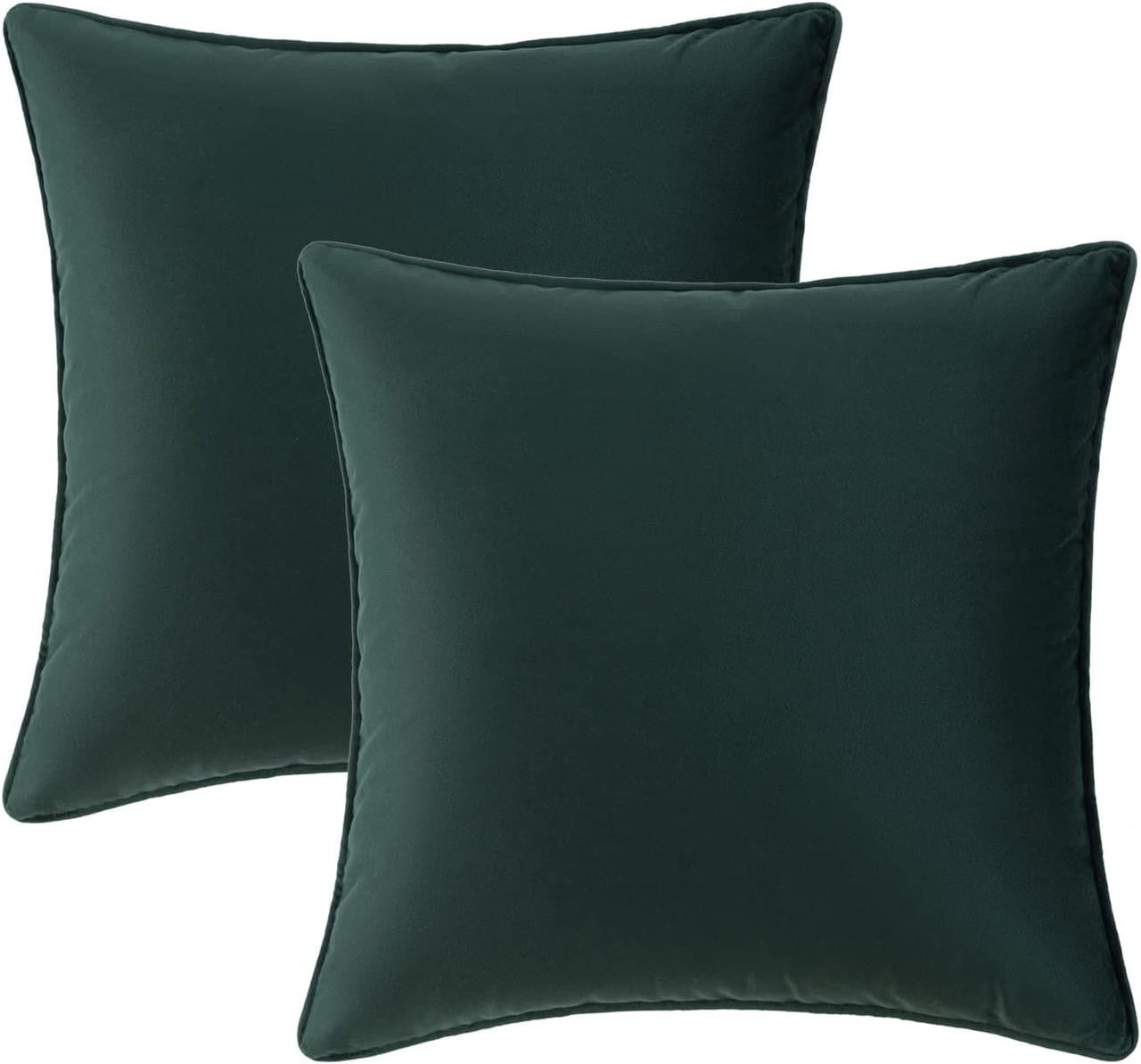 Set of 2 Cushions with Velvet Covers Included - 45x45 cm