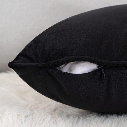 Set of 2 Cushions with Velvet Covers Included - 45x45 cm