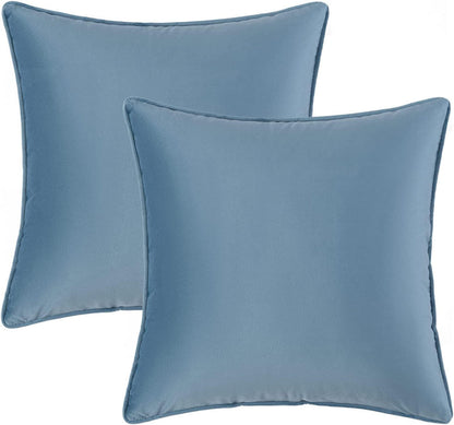 Set of 2 Cushions with Velvet Covers Included - 45x45 cm