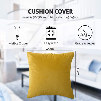 Wholesale Premium Velvet Cushion Covers - 45x45cm