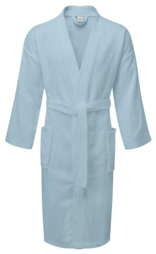 Value Range Terry Towelling Kimono Bathrobe - 100% Cotton