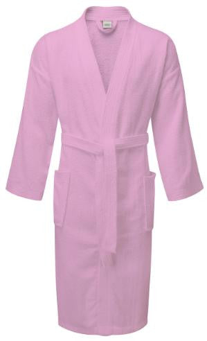 Value Range Terry Towelling Kimono Bathrobe - 100% Cotton