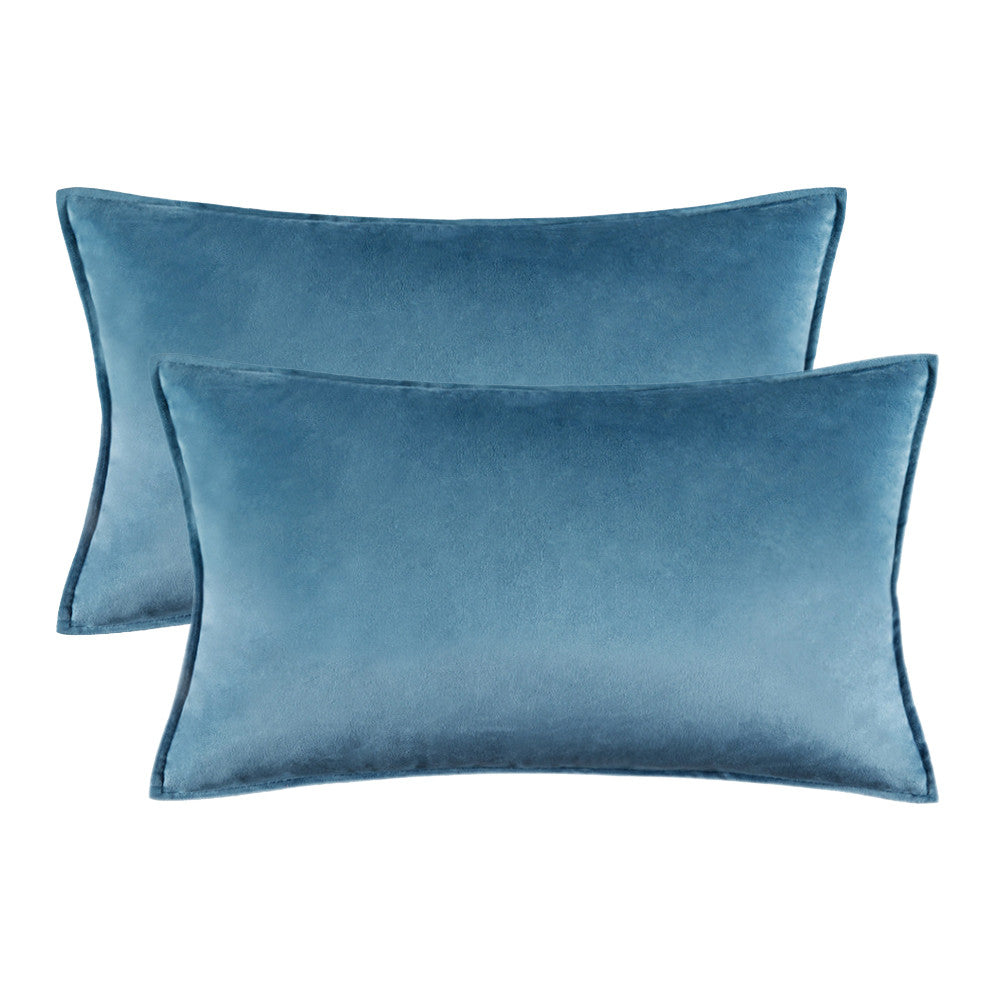 Set of 2 Cushions with Premium Waterproof Covers Included - 30x50cm